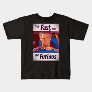 Paul Walker Kids T-Shirt